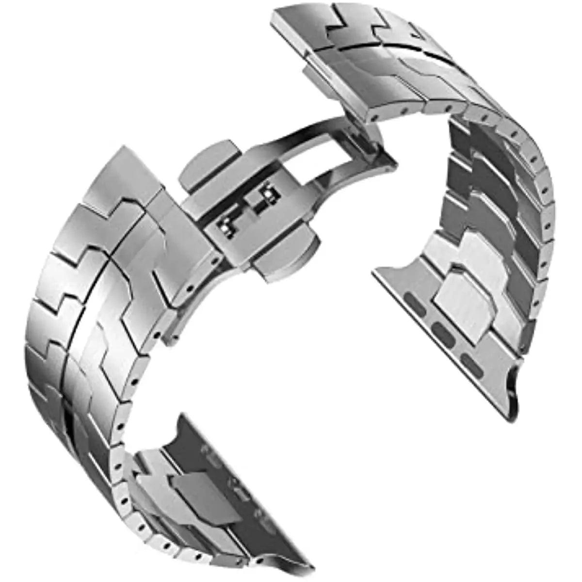 "SteelFold" Edelstahlarmband von Armbandoase für Apple Watch